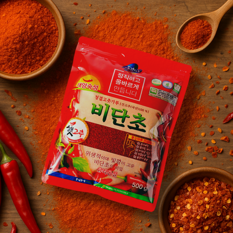 동강마루,[영월농협] [26년산] 비단초 고춧가루(태양숙성초) 500g