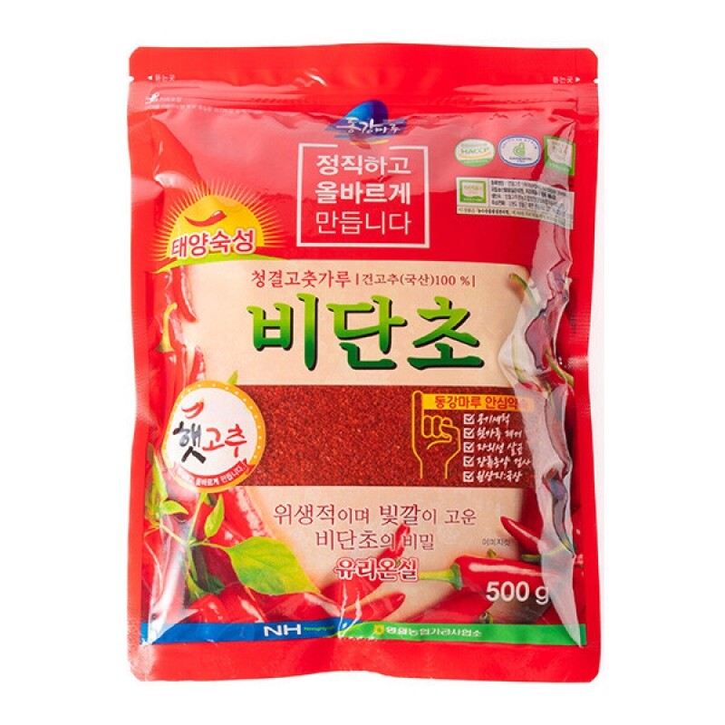 동강마루,[영월농협] [26년산] 비단초 고춧가루(태양숙성초) 500g
